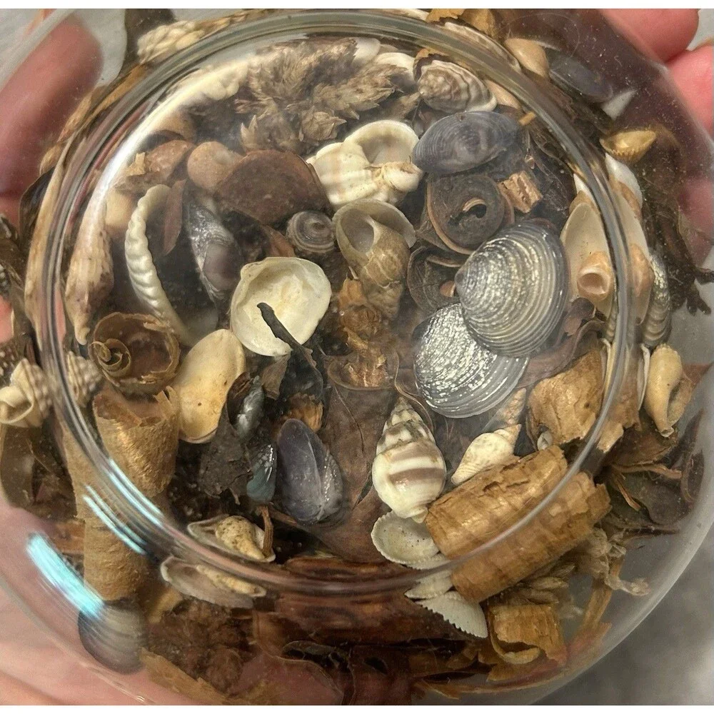 Unmarked glass jar